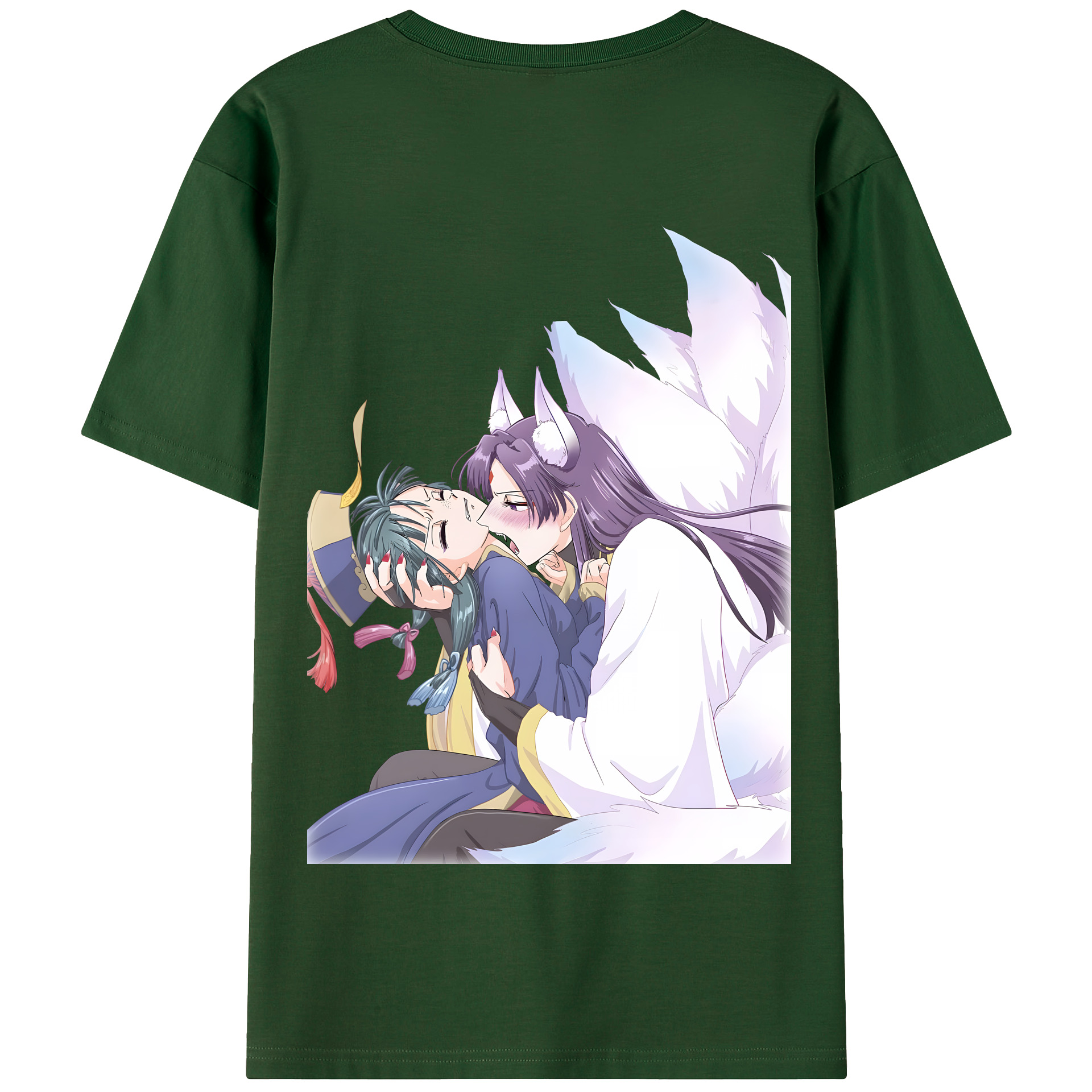（画像用） 薬屋のひとりごと The Apothecary Diaries 綿100％半袖Tシャツ（背面プリント）